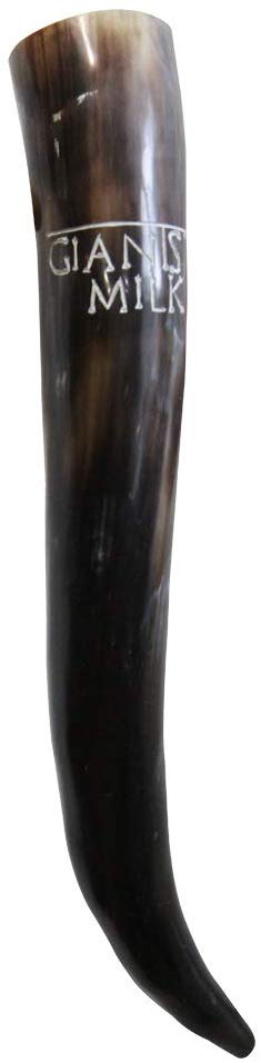 Tormund's Giants Milk Viking Horn Drinking Cup Game of Thrones Norse Beer Mug Ale – Waterproof Interior Curved with leather - Image 5