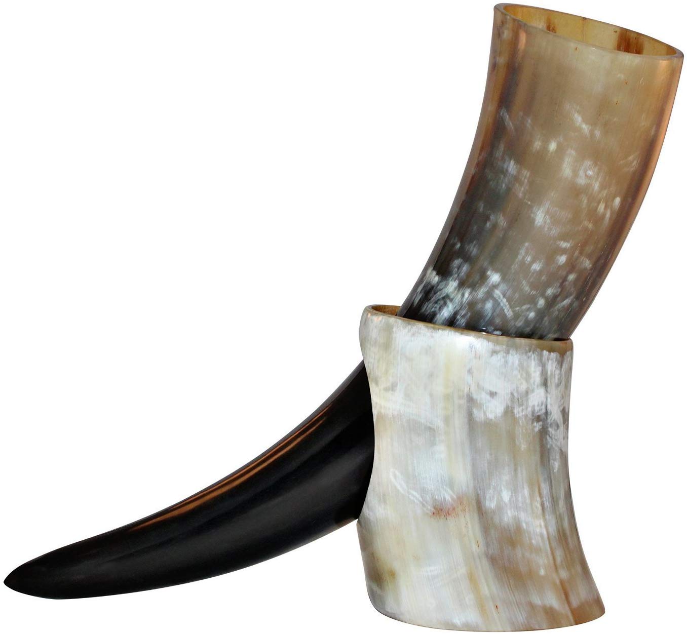 Medieval Drinking vikings Horn mug with attractive stand for you - Image 4