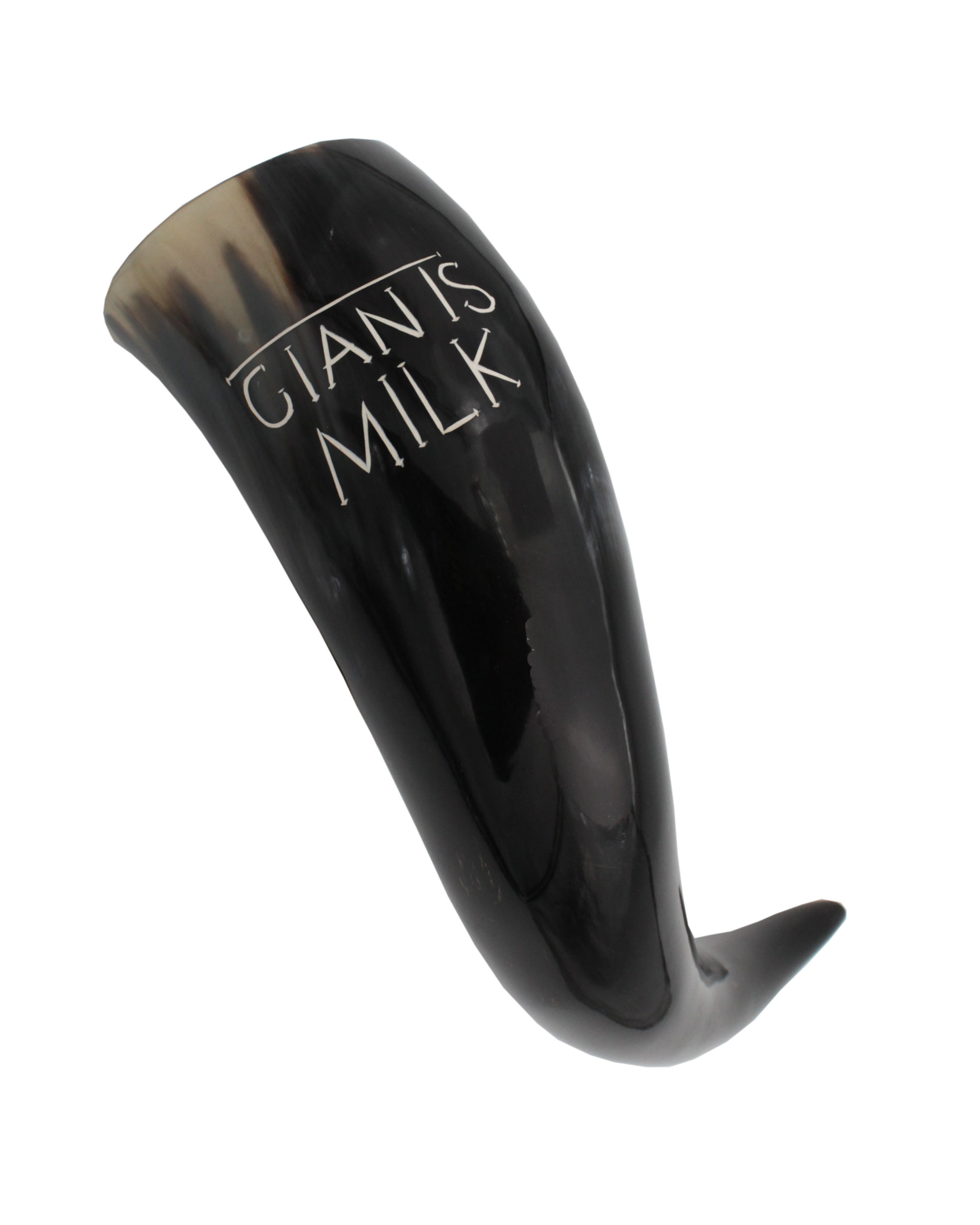 Tormund's Giants Milk Viking Horn Drinking Cup Game of Thrones Norse Beer Mug Ale – Waterproof Interior Curved with leather - Image 2