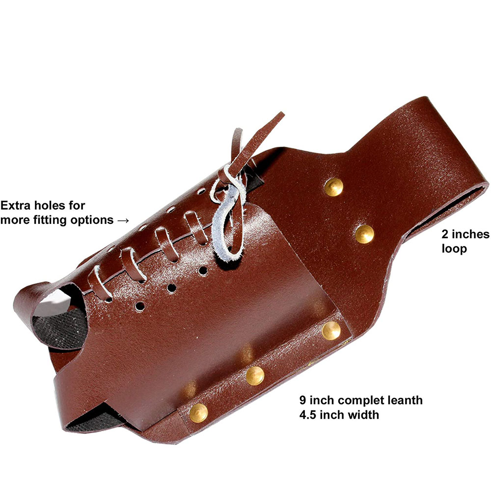 Beer Holster, Leather Classic Beer Holster Bottle Holders Beer Lover Essentials/Party Accessories. - Image 9