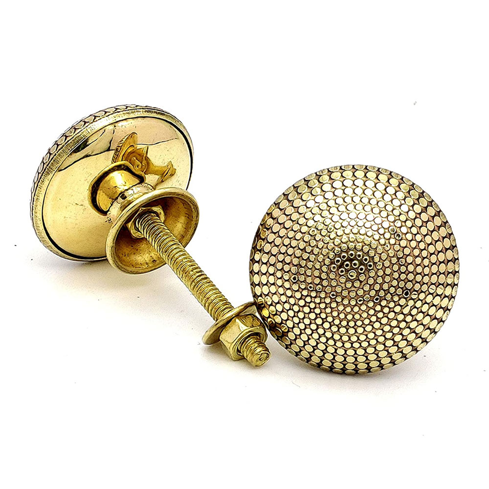 Brass Door Knobs/Drawer Pulls Dresser Door Knobs/Pull Hardware Vintage Decor Classic, 38 mm