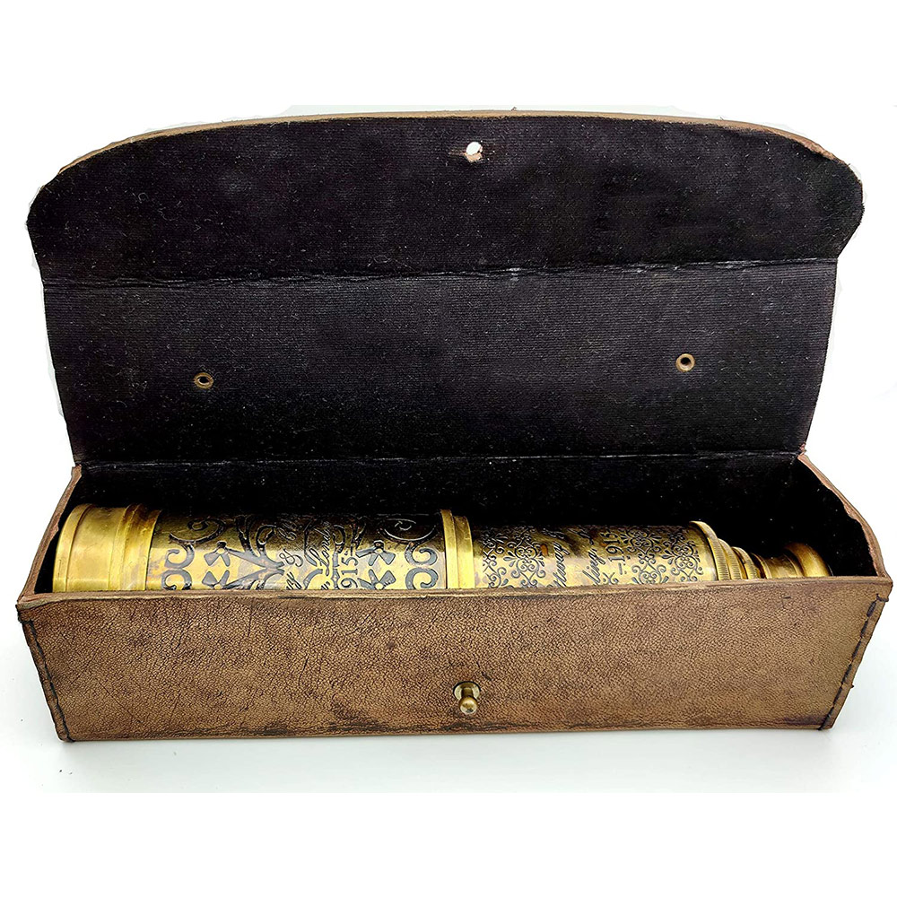 Brass Telescope 26 inches Replica of Coronation of Elizabeth II Telescope. - Image 8