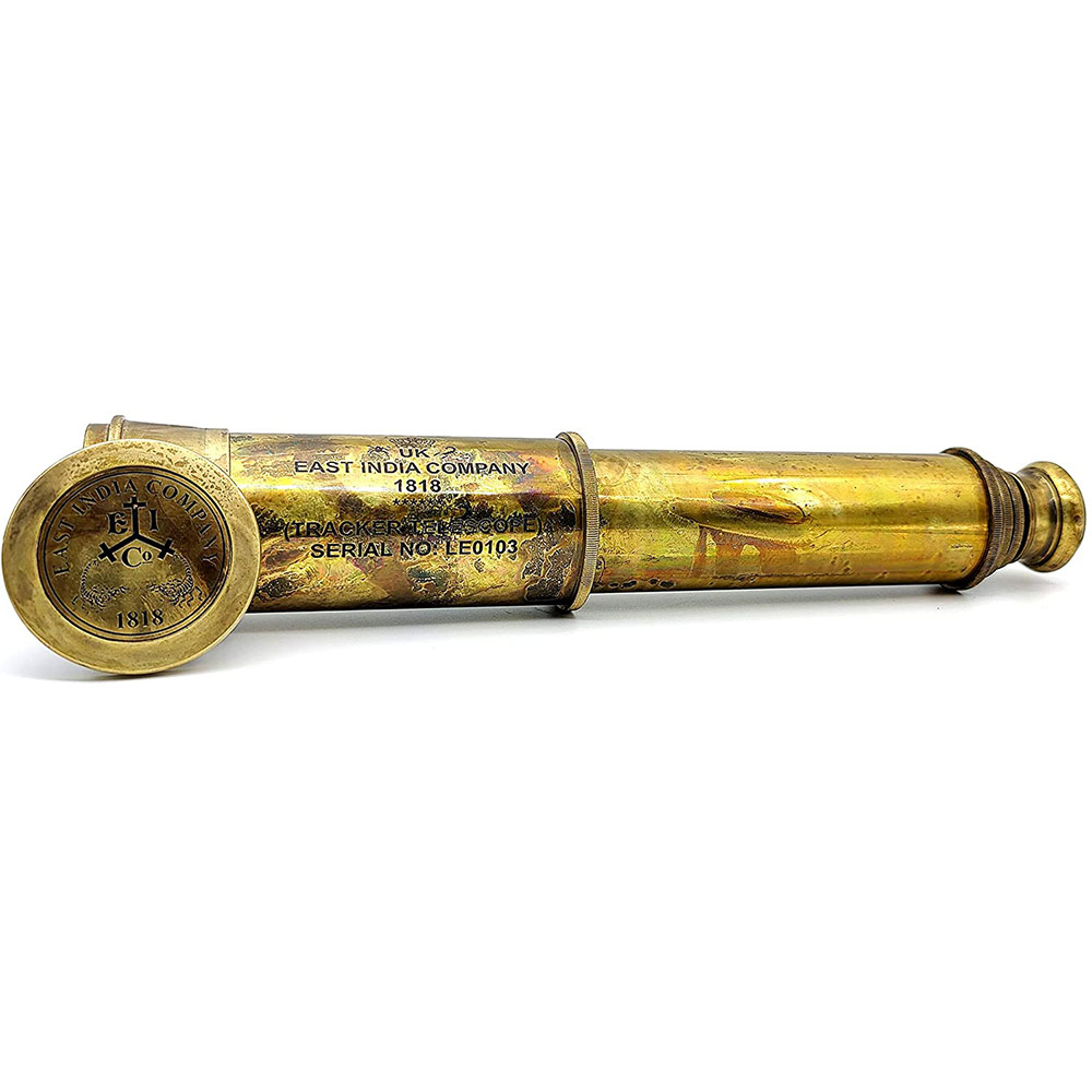 Brass Telescope 33 inches Replica of East India Company 1818 Tracker Telescope - Image 7