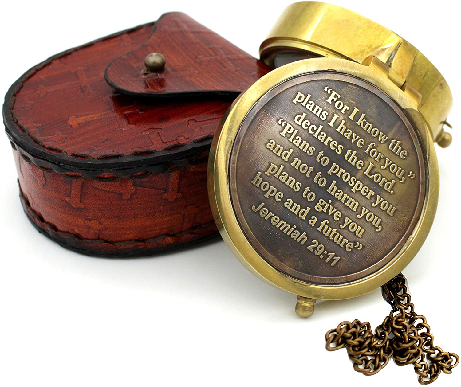 Engraved Compass, Jeremiah 29 11, Mothers Day, Graduation Gift, Wedding Gifts.