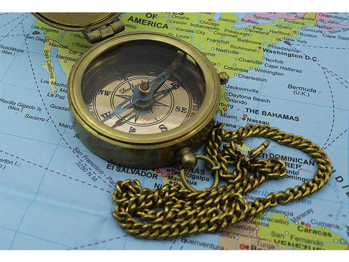 Be Strong and Courageous, Engraved Compass, Scripture, Confirmation Gift Ideas. - Image 5