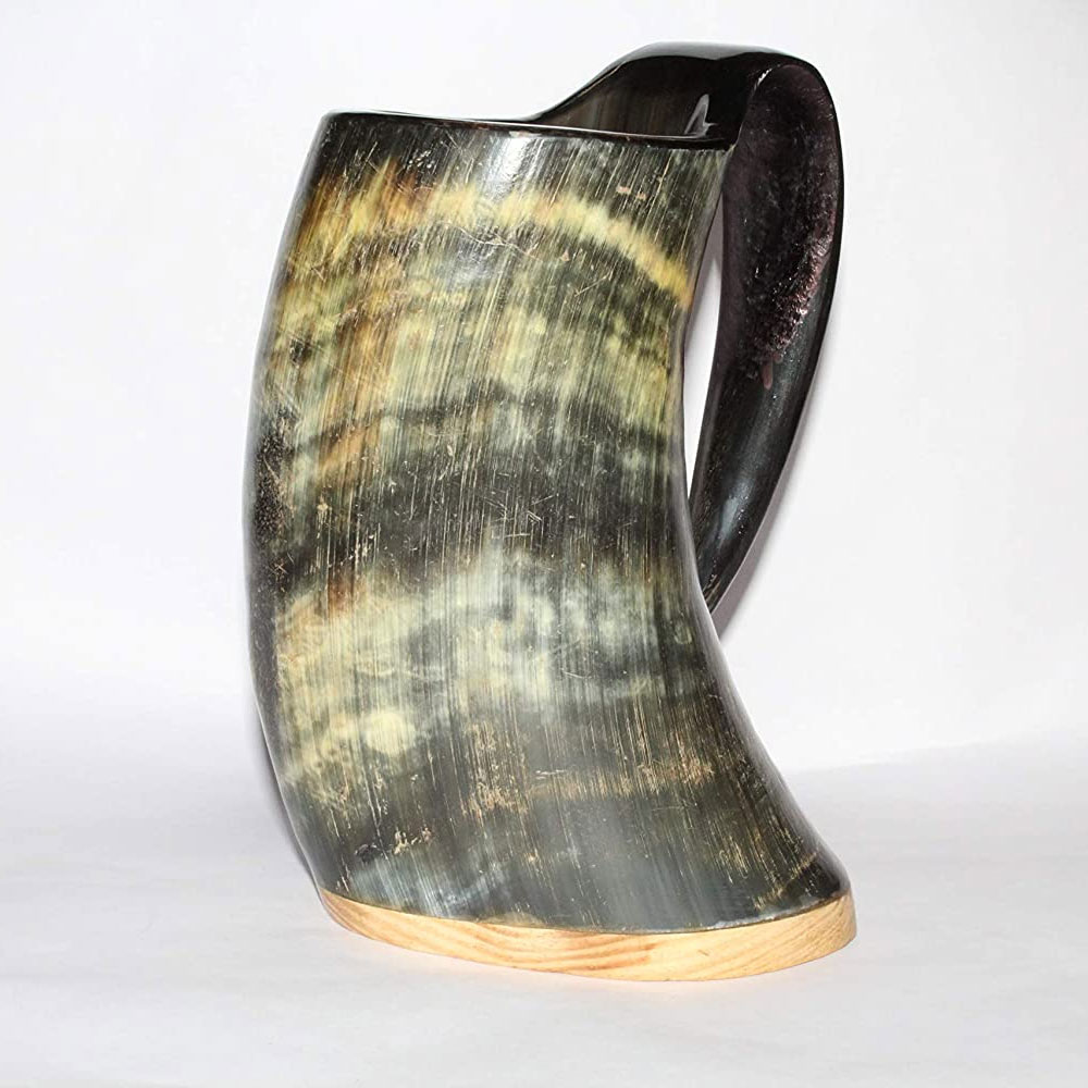 Sun & Moon Game or Thrones and Viking Cup Drinking Horn Mug