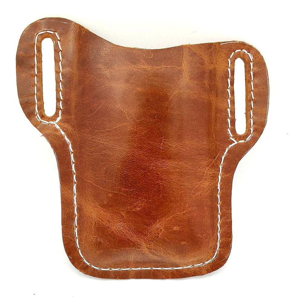 Leather Cell Phone Holster Sheath with Belt Loops for Phone Holster - Image 6