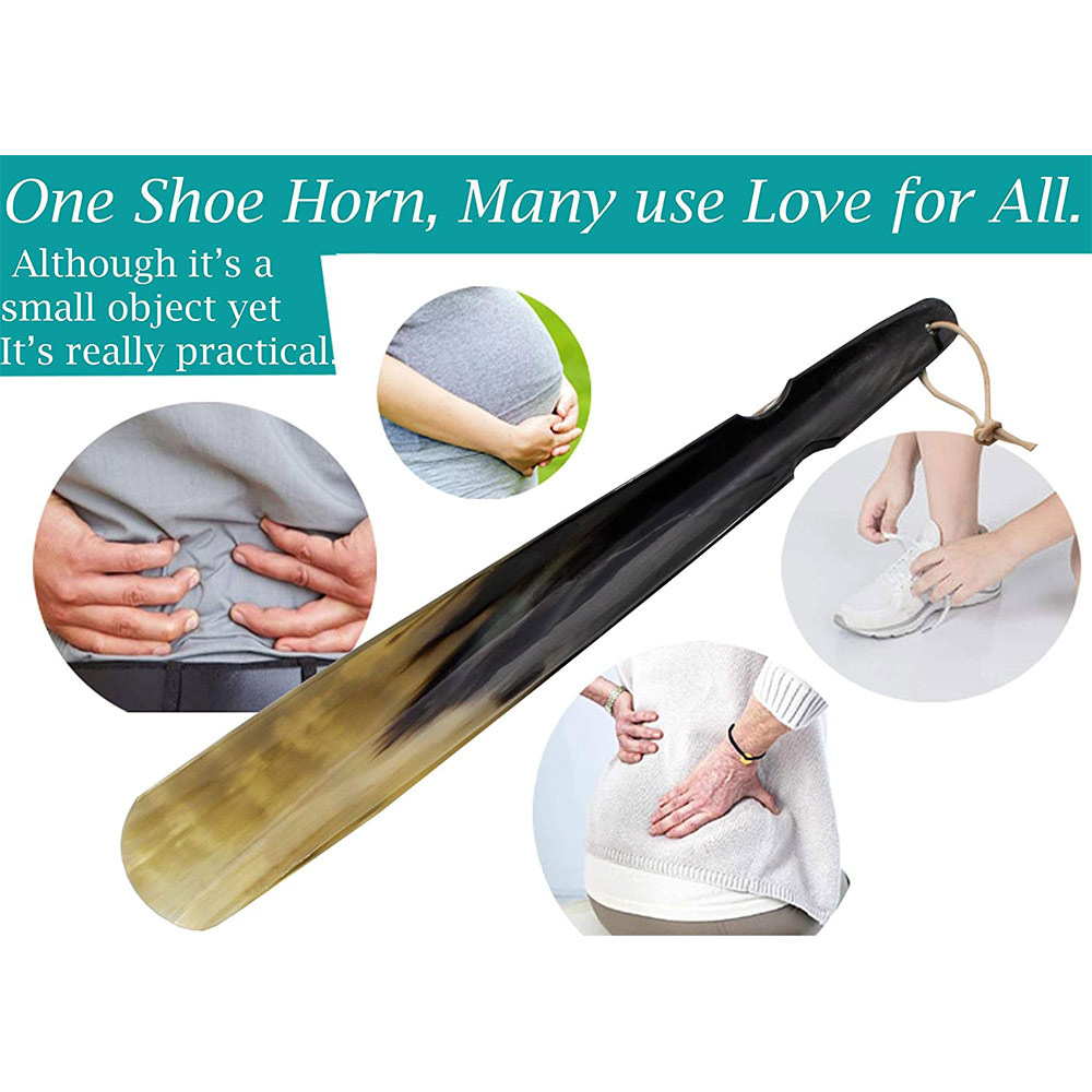 Shoe Horn Made with Real Horn Handmade.Best Gift Idea Home or Travel Use.16 - Image 4