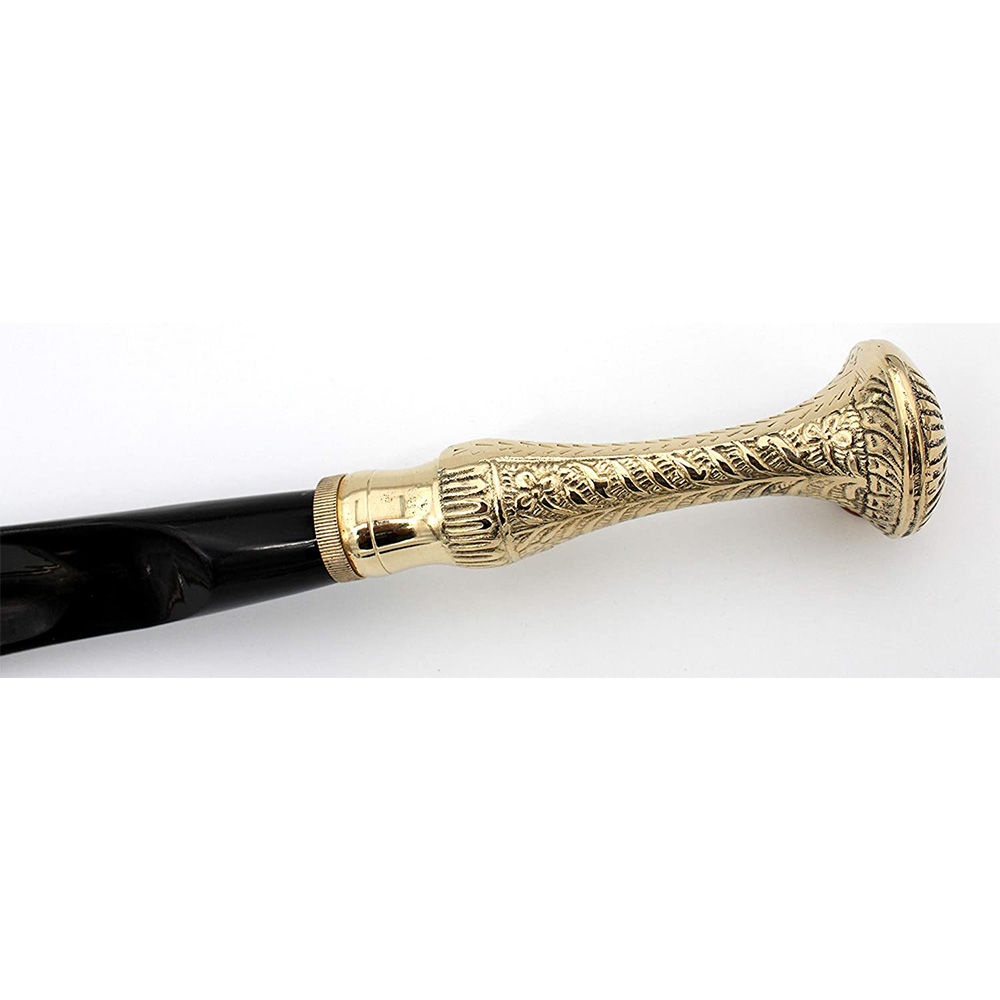 Shoe Horn Made with Real Horn Handmade.Home or Travel .(16''brass) - Image 5