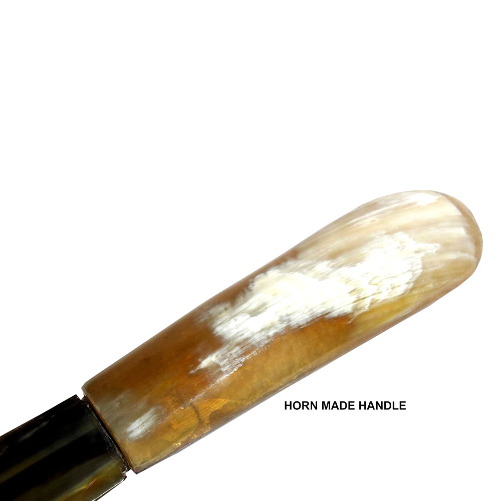 Shoe Horn Made with Real Horn Handmade. Best Gift Idea Home or Travel Use.(16 inch) - Image 6