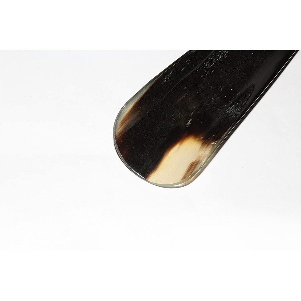 Shoe Horn Made with Real Horn Handmade.Home or Travel .(16''brass) - Image 6