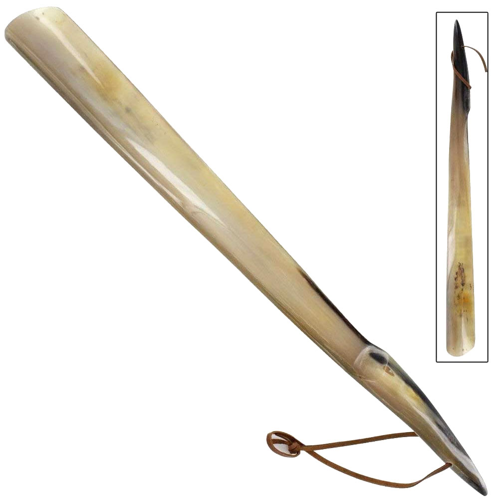 Shoe Horn Made with Real Horn Handmade. Best Gift Idea Home or Travel Use.(17 inch) - Image 6