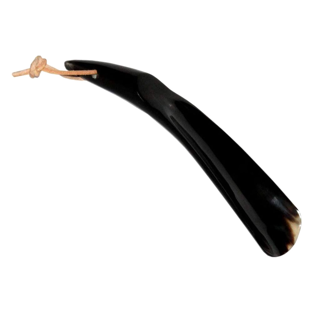 Shoe Horn Made with Real Horn Handmade. Best Gift Idea Home or Travel Use-8 inch - Image 3