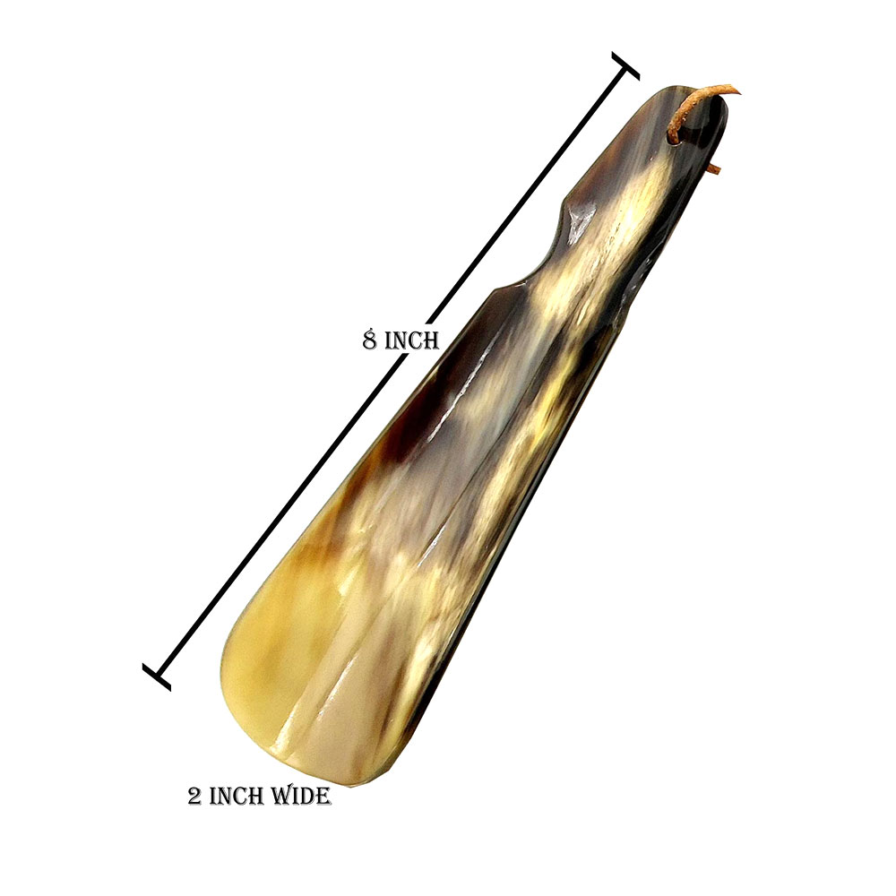 Shoe Horn Made with Real Horn Handmade. Best Gift Idea Home or Travel Use.(8) - Image 6