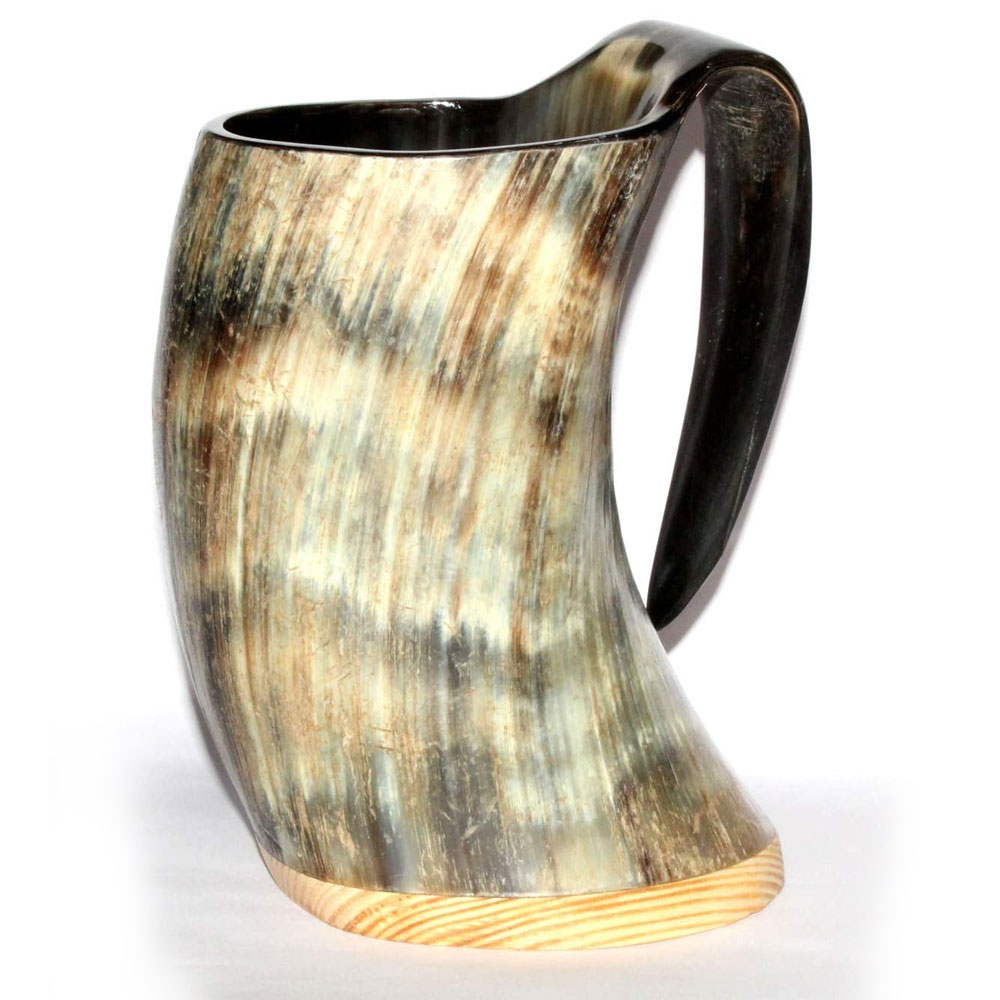 Sun & Moon Game or Thrones and Viking Cup Drinking Horn Mug - Image 3