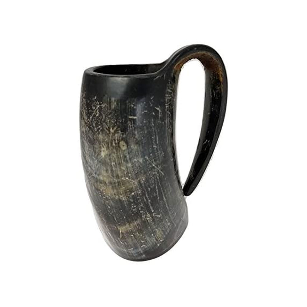 Vikings Valhalla Cup Drinking Horn Tankard Authentic Medieval Inspired drinking Mug (20oz) - Image 3