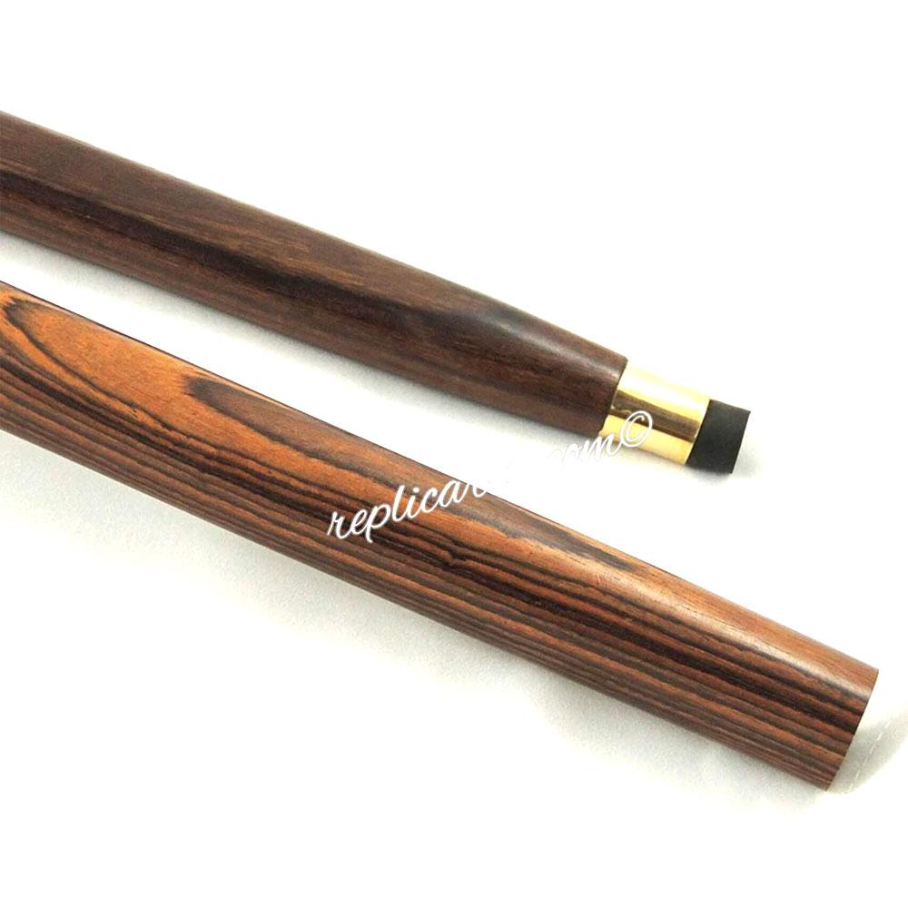 MoonSun Walking Stick top Brass Crafted Wooden Staff Handmade Collectible Stick - Image 4