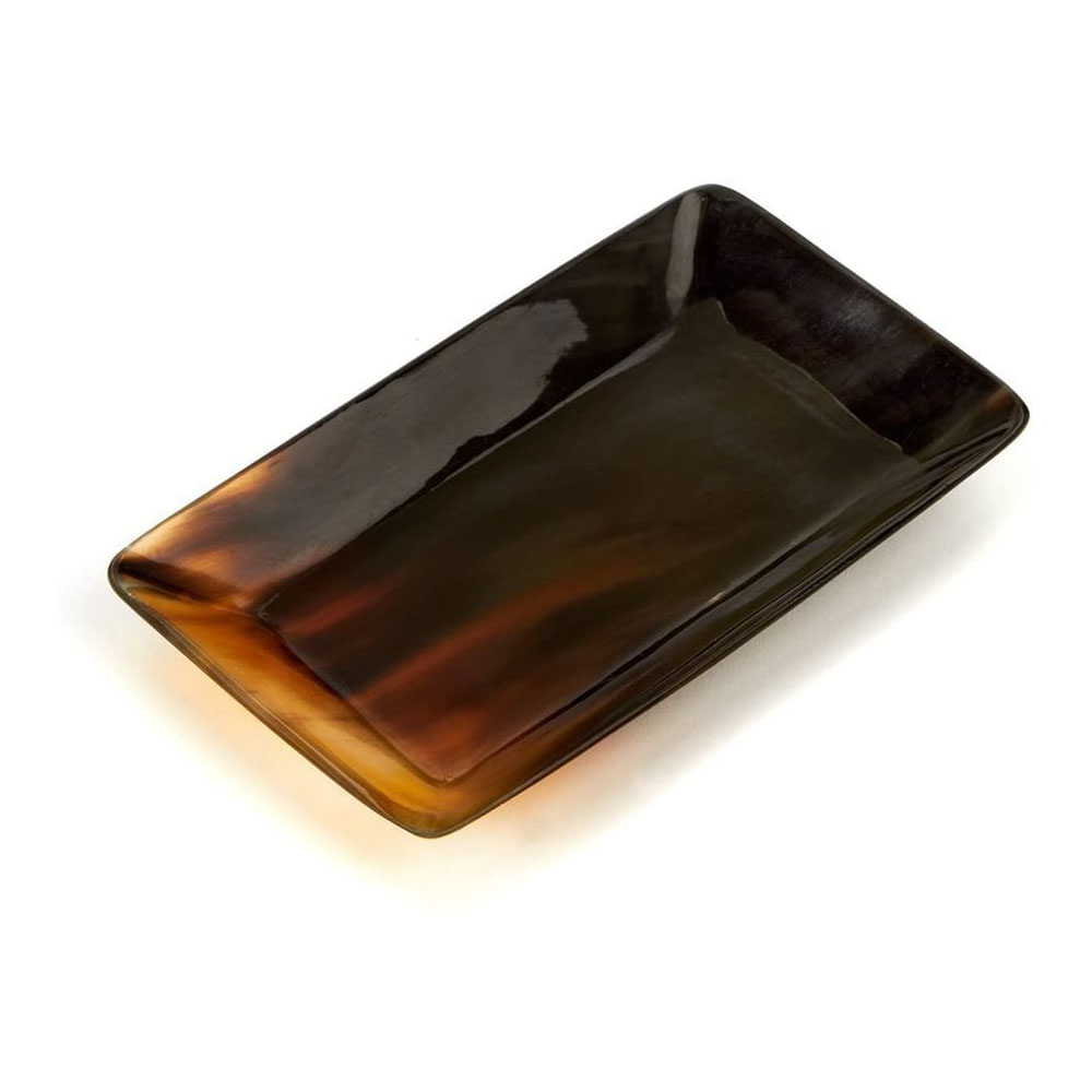 Ox Horn Whisky Tot Cup Nip viking drinking and game of thrones Shot Glass with tray set of 2 - Image 4