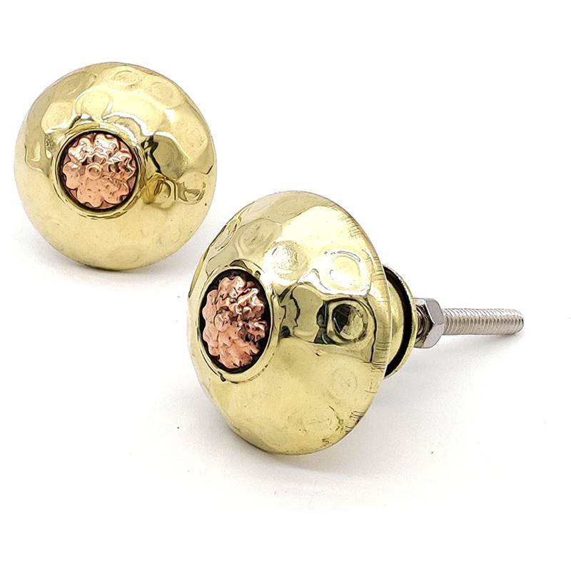 Brass and Copper Door Knobs/Drawer Pulls Dresser Wardrobes & Kitchen Classic Decor