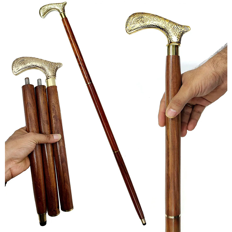Walking Stick - Men Derby Canes and Wooden Walking Stick for Men and Women
