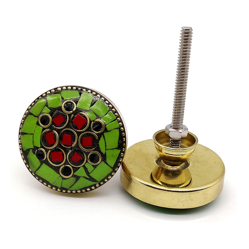 Brass Door Knobs/Drawer Pulls Dresser Door Wardrobes & Kitchen Classic Hardware Decor