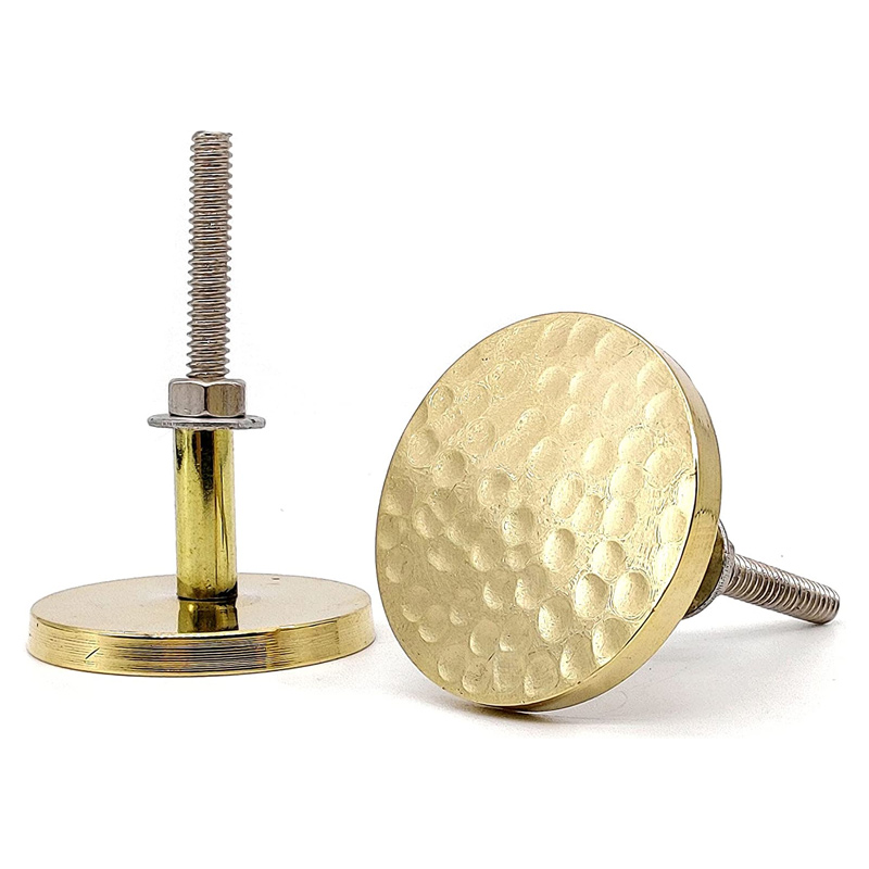 Hammered knobs Full Brass Solid Handmade Drawer Handles/Furniture Hardware