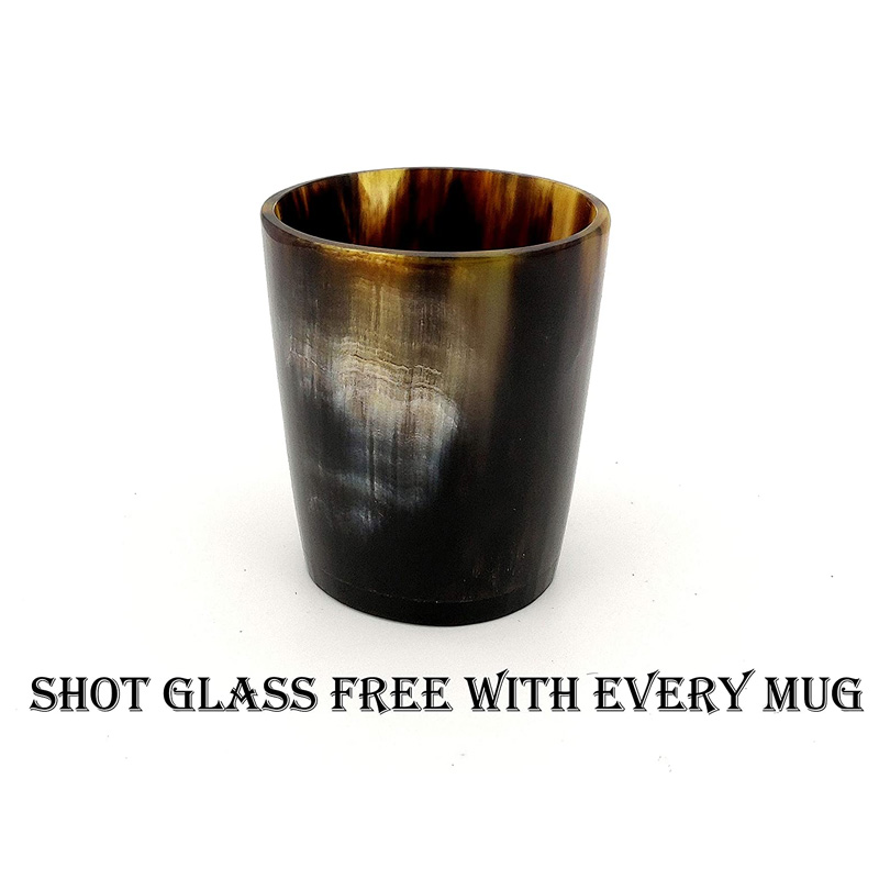 The Original Handcrafted Authentic Viking Drinking Horn Tankard for Beer, Mead - Image 2
