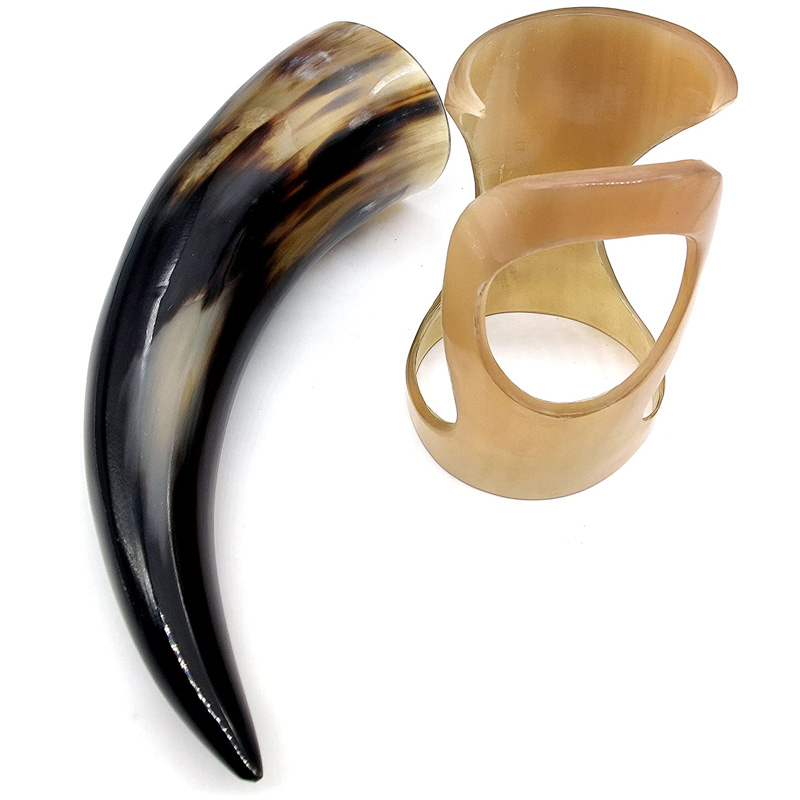 VIKING DRINKING HORN MUG Handcrafted Ox Cup HORN - Drink Mead & Beer Like Game of Thrones - Image 2