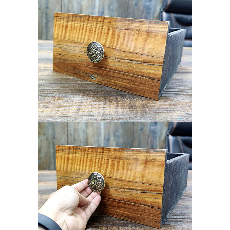 Brass Door Knobs/Drawer Pulls Dresser Wardrobes & Kitchen Cupboards/ Handmade Classic Decor - Image 2