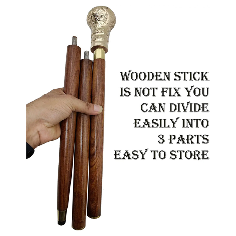 Walking Stick - Men Derby Canes and Wooden Walking Stick for Men and Women - Image 3
