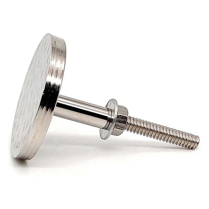 Hammered knobs Full Brass Solid Chrome Finish Handmade Drawer Handles/Furniture Hardware - Image 3