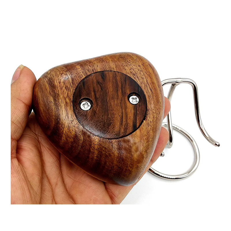 Wooden Heart Keepsake Urn Mini Ash Urn Small Handcrafted Cremation Urn for Ashes Tribute to Your DAD - Image 3