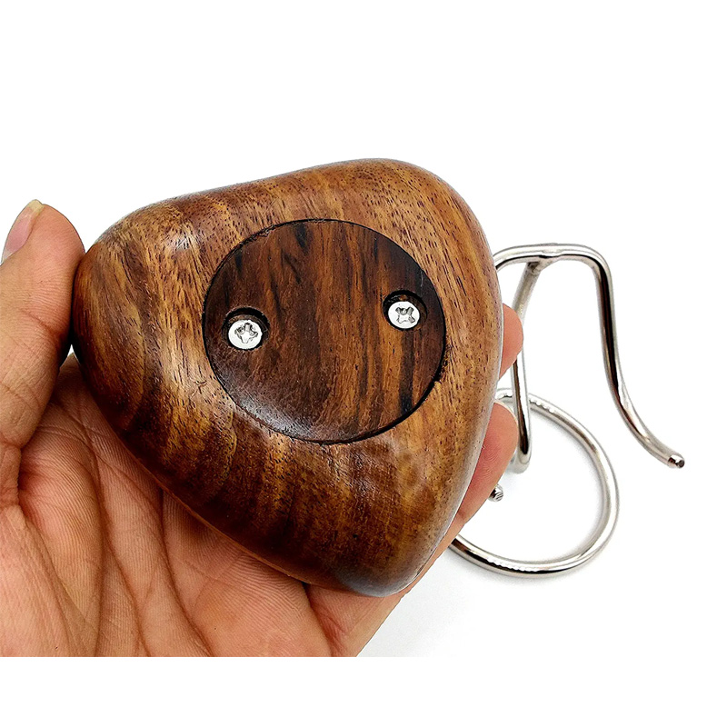Wooden Heart Keepsake Urn - Mini Ash Urn Small Handcrafted Cremation Urn Tribute to Your Loved Pets - Image 3