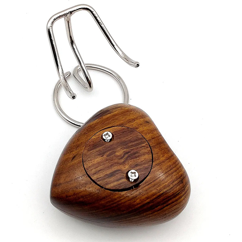 Wooden Heart Keepsake Urn - Mini Ash Urn Small Handcrafted Cremation Urn for Ashes - Image 3