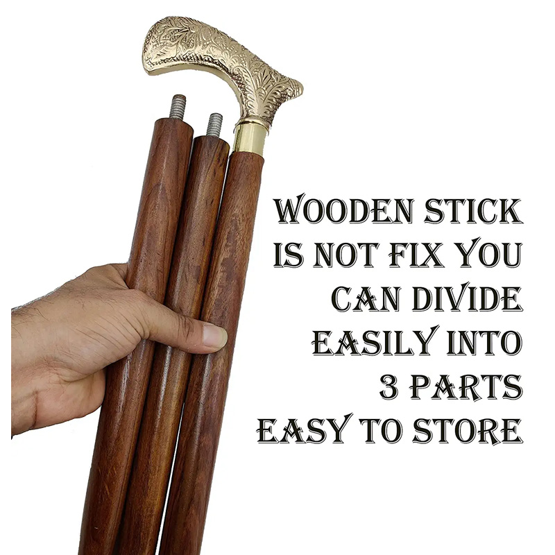 Walking Stick - Men Derby Canes and Wooden Walking Stick for Men and Women - Image 3