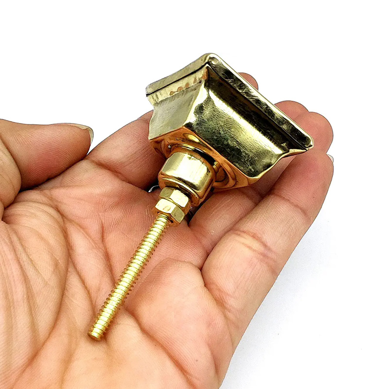 Handmade Brass Knobs | Brass Black Cabinet Knobs | Drawer Knobs Ideal for Home, Kitchen & Office - Image 4