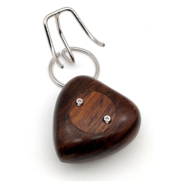 Wooden Heart Keepsake Urn Mini Ash Urn Small Handcrafted Cremation Urn for Ashes Tribute to Your DAD - Image 4