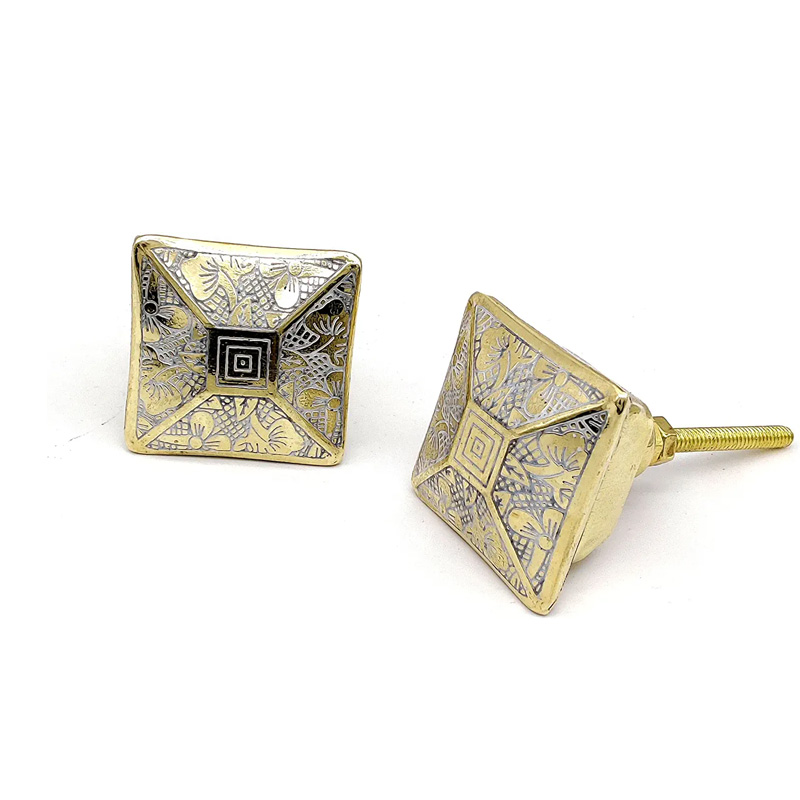 Handmade Brass Knobs | Brass Black Cabinet Knobs | Drawer Knobs Ideal for Home, Kitchen & Office - Image 5