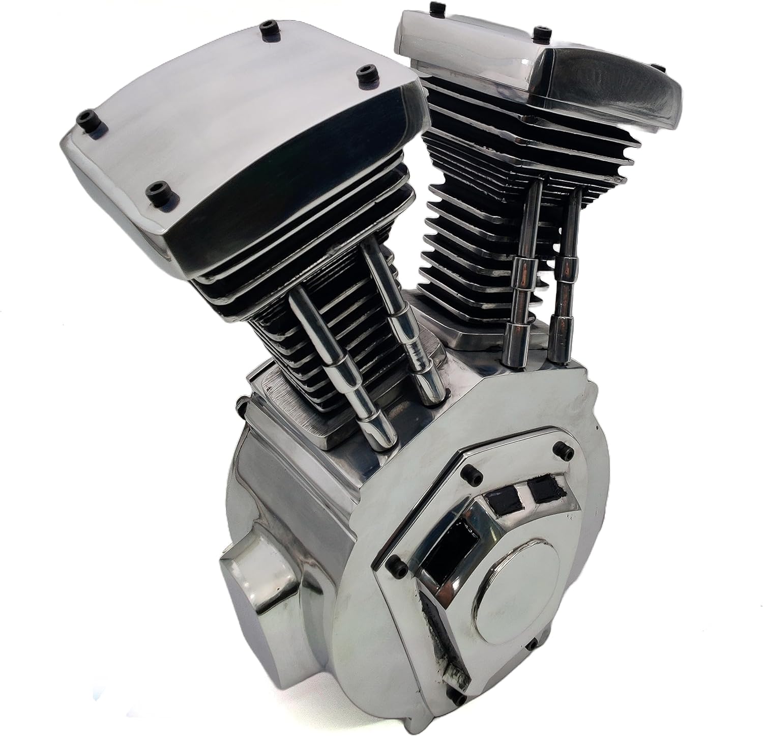 Twin Engine Keepsake Urn - Tribute for Bike Lovers | Handcrafted Adult Urn with Premium Quality | Thoughtful Memorial for Families