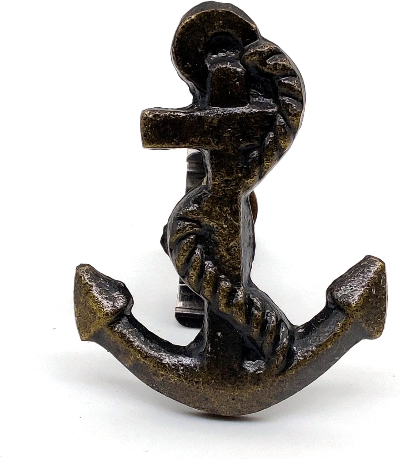 Ship Anchor Cast Iron Door Knobs/Drawer Pulls – Set of 2 Handmade Cabinet, Wardrobe & Kitchen Cupboard Knobs - Image 4
