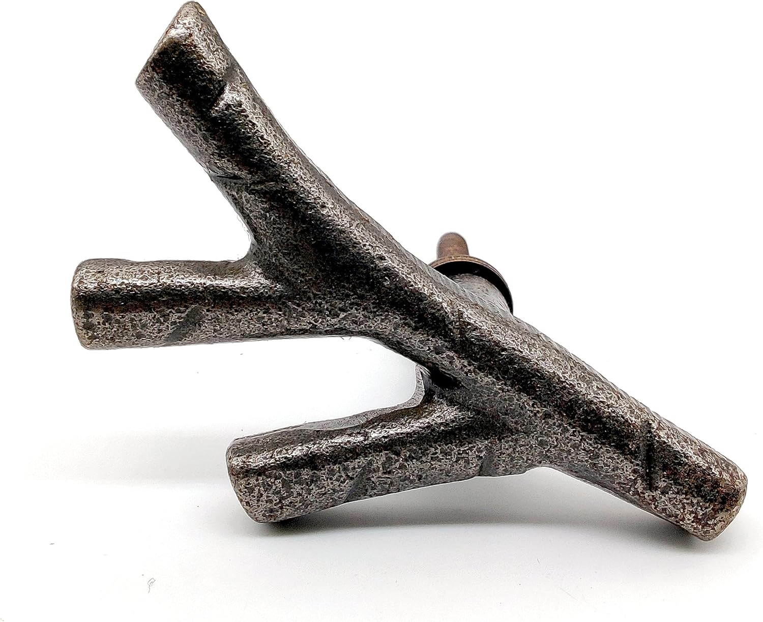 Twig Branch Cabinet Knobs – Set of 2 Black Tree Branch Handles, Vintage Cast Iron Drawer Pulls for Dresser - Image 4