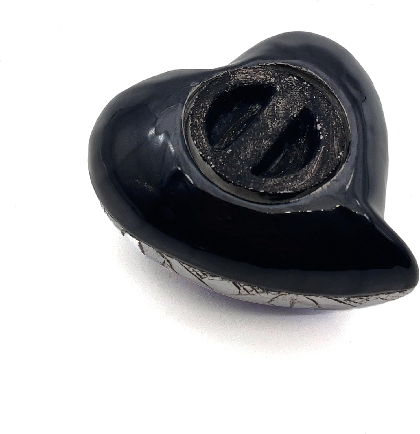 Galaxy Heart Urn for Human Ashes – Funeral Cremation Urn with Blue Starry Sky Design and Velvet Box - Image 6