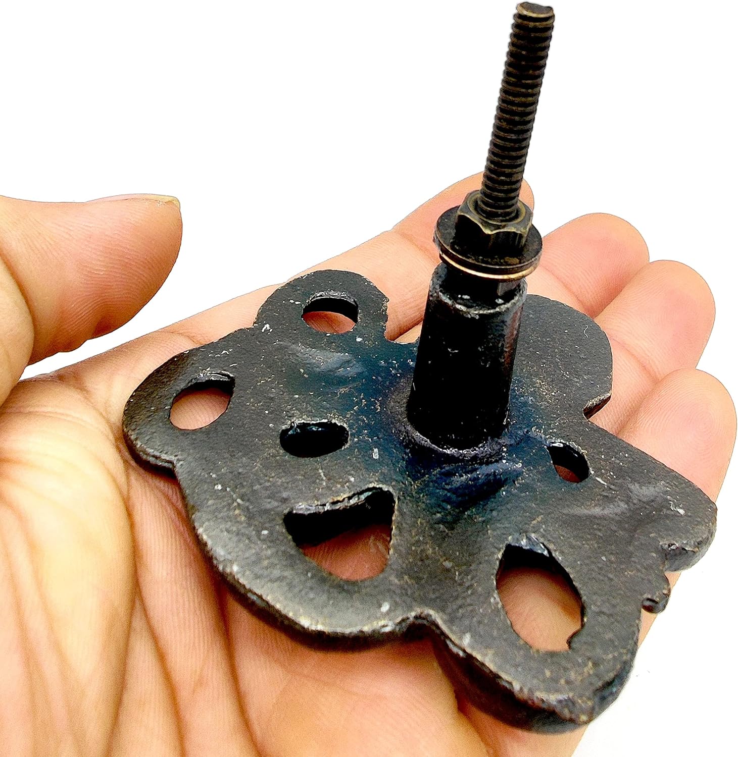 Cast Iron Octopus Knobs – Set of 2 Nautical Cabinet & Drawer Pulls for Coastal Beach Décor - Image 2