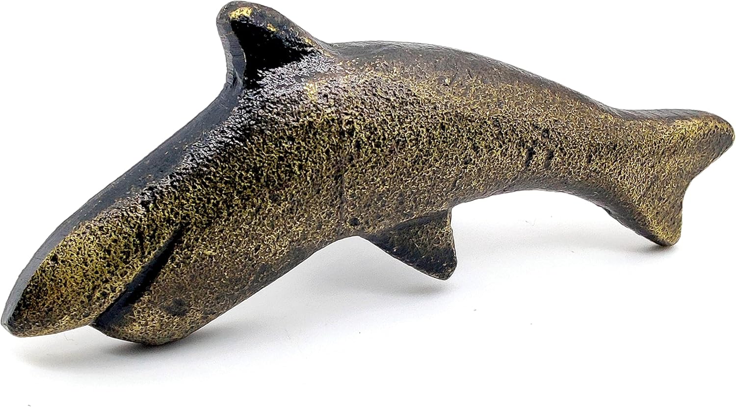 Fish Style Cast Iron Door Knobs – Set of 2 Handmade Drawer Pulls for Cabinets & Wardrobes - Image 2