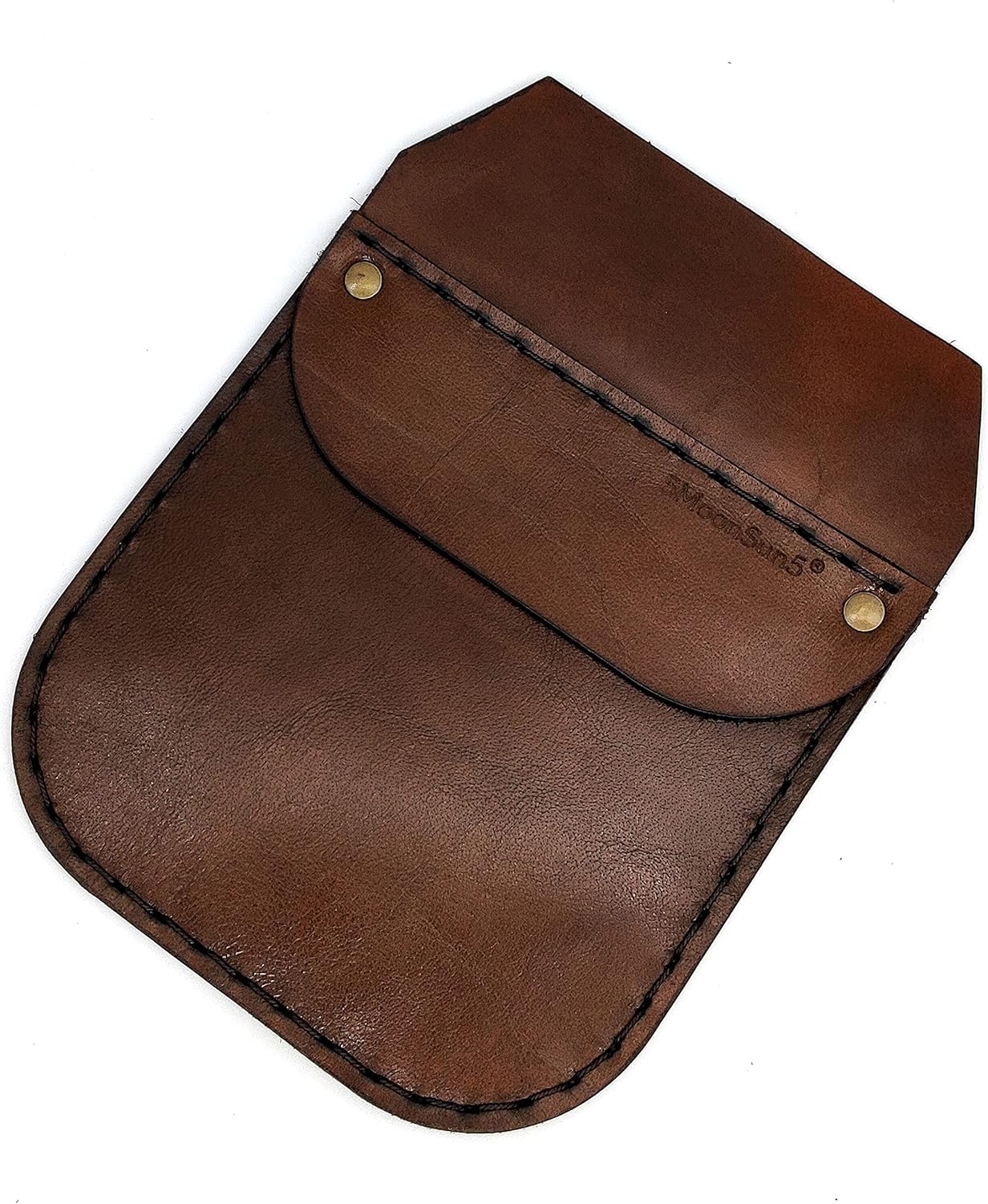 Genuine Leather Work Pocket Organizer – Handmade Tool and Pen Holder for Jeans Back Pocket – Office & Work Essentials - Image 3