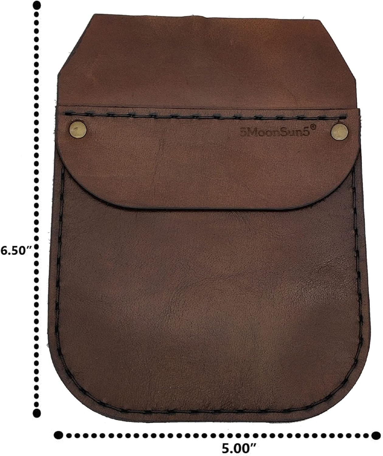 Genuine Leather Work Pocket Organizer – Handmade Tool and Pen Holder for Jeans Back Pocket – Office & Work Essentials - Image 5