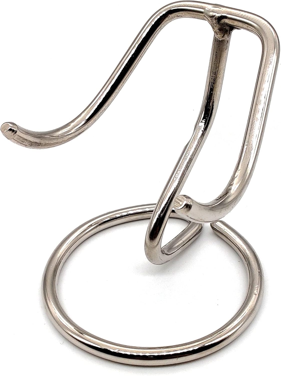 Heart Shaped Urn Stand in Chrome Finish for Keepsake Burial Urns and Memorial Displays - Image 4
