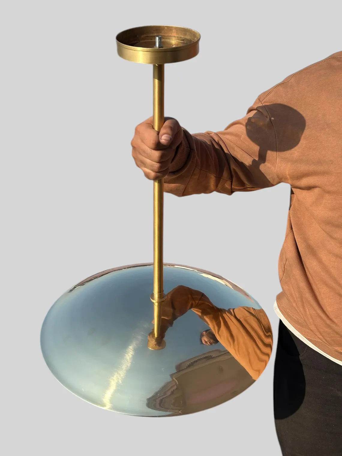 Pure Brass Chandelier Light Fixture - Elegant Chandelier - Home Decor Lighting - Image 5