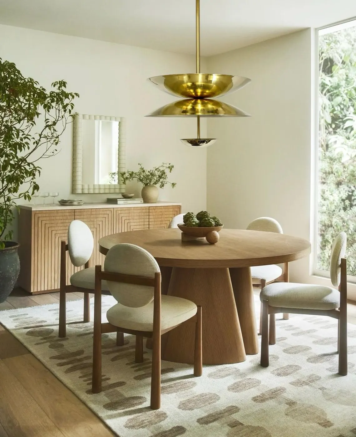 Vintage Style 2-Light Brass Chandelier With Brass Finish - Unique Home Decor Lighting - Image 3