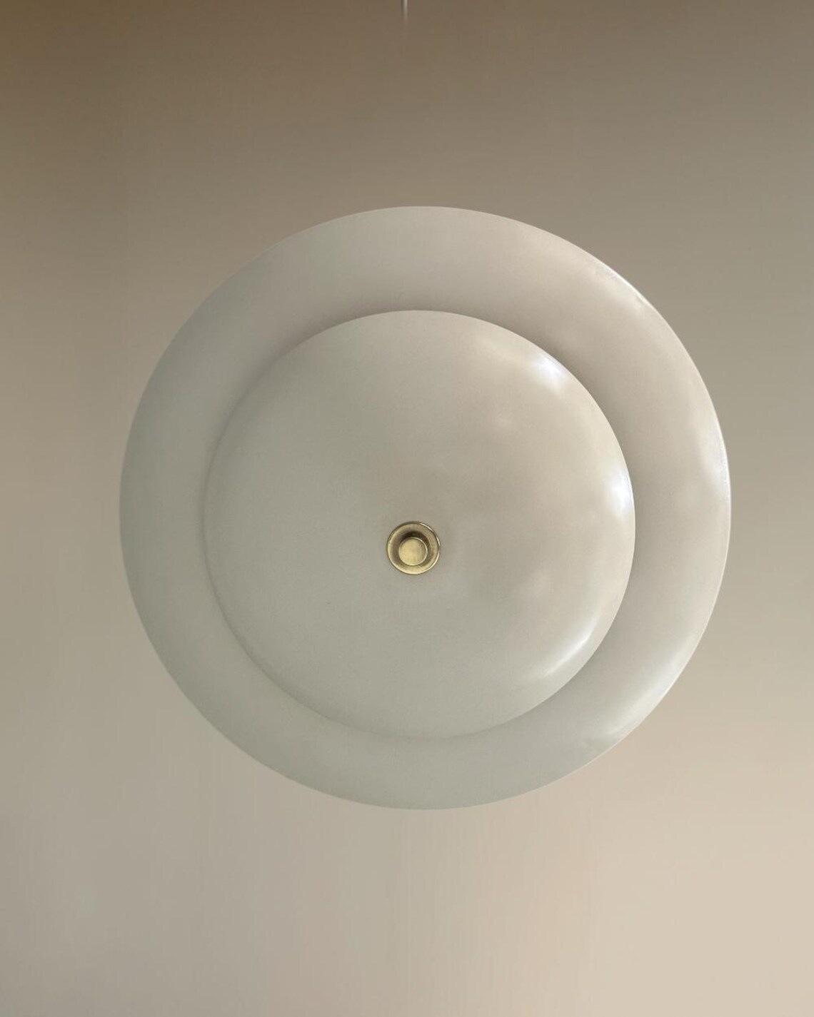 Handcrafted Brass Flush Mount Lamp: Unique Style Lighting Fixture - Image 3